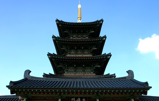 守陵寺5层木塔